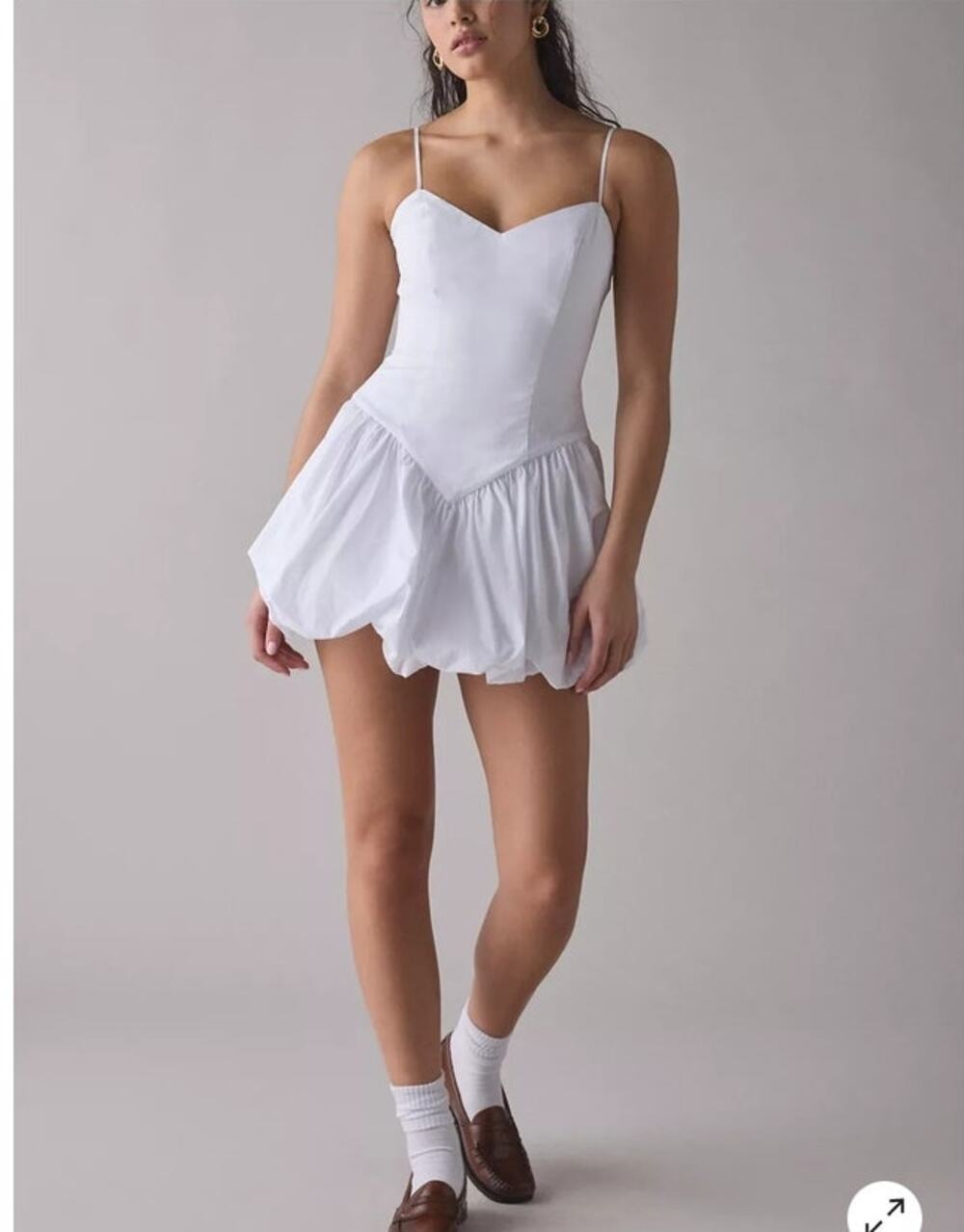 NWT Bardot Lissette Bubble Hem Mini Dress Size 6